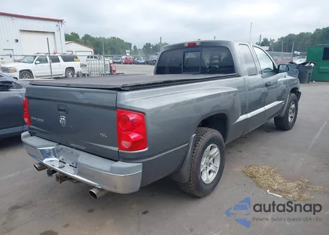 2006 Dodge Dakota Slt из США, поврежденный, VIN 1D7HE42N56S666276